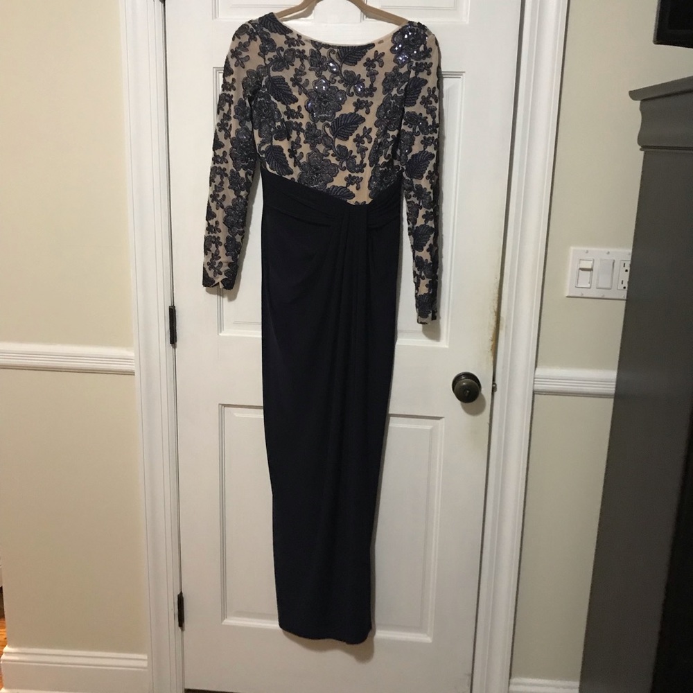 Lauren blue evening gown